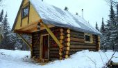 Comment construire un Log Cabin Cozy Pour moins de 500 $