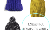 12 belles Bonnets pour l'hiver