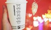 Starbucks a tasses spéciales Saint-Valentin, et ils sont adorbs