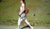 Nordic Walking avec des poids - de sorte que vous pouvez optimiser votre entraînement