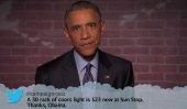Visites président Barack Obama de Jimmy Kimmel Live! ": Montre Obama Lire« Tweets Mean »sur lui-même, blague que le Congrès est Meaner