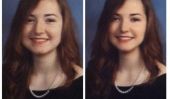 Non OK: les photos de l'annuaire des élèves du secondaire ont été photoshopped faire visages apparaissent plus mince