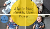 Say Cheese: Conseils pour prendre de mois en mois des photos de votre bébé