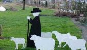 Tinker Berger avec des moutons - il est donc possible de papier mâché
