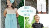 25 Vêtements bricolage d'été pour les enfants