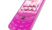 Décorez d'un téléphone cellulaire pour les filles avec des éléments décoratifs