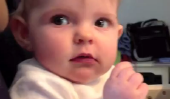 Ressemble à un bébé, Burps comme un homme (VIDEO)