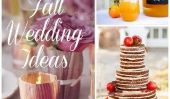 15 automne Inspiré Décorations de mariage vous rendre