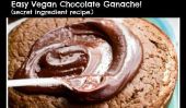 Facile Vegan Ganache au chocolat