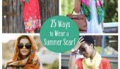 25 façons de porter un foulard d'été