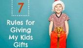 7 règles pour donner mon Cadeaux Enfants