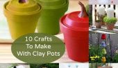 10 Artisanat à Faire Avec Clay Pots (Autres que de planter!)