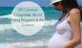 20 plaintes communs d'être enceinte à l'été