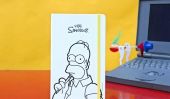 L'article du jour: Notebook numérotée 'Les Simpsons'