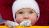 Marcher dans le froid avec le bébé - que vous devriez être au courant
