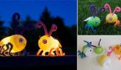 Bugs bricolage Plastic Egg Glow