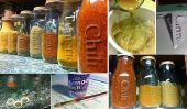 DIY: Repurposed verre gravé Spice Jars