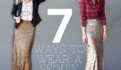 7 façons de porter un Sequin Jupe