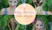 8 Facile Styles vacances de cheveux à moins de 5 minutes!