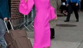 Neon roses et jaunes: Celebrity mamans Stepping Out In surligneur Hues (Photos)