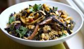 Mushroom Kale Rice Bowl