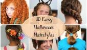 11 Facile Halloween Costume Coiffures