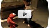 Kid Fume Elmo dans une bataille de danse