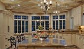 Elégant Long Island Kitchen Design Pour une grande échelle Chambre