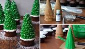 Arbre de Noël de bricolage Cupcakes