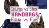Folie vs Steal: 9 fourrure Sacs à main et leurs Faux Furry Doppelgangers