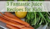 Printemps Nettoyage: 3 recettes de jus fantastique pour les enfants