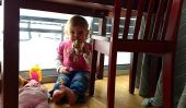 Mon enfant ne vous mange sous la table.  Littéralement.  (PHOTOS)
