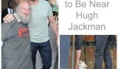 18 fois Hugh Jackman a été abordé par des gens et des choses
