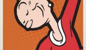 Chauve est beau!  Personnage de bande dessinée célèbre raser la tête pour les enfants atteints du cancer
