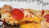 Grillé à pizza fromage à croûte est votre niveau suivant collation Super Bowl
