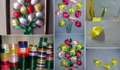 Facile bricolage Ruban de fleur de tulipe