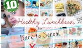 10 en bonne santé, non-Sandwich Idées de repas à l'école