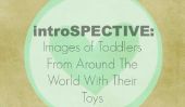 Introspectifs: Images de tout-petits du monde entier avec leurs jouets