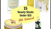 15 Steals Beauté dessous de 15 € - All Natural
