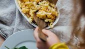 Kid-Made Recettes: Baked Mac et fromage