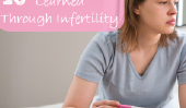 10 choses que je l'ai appris par prises avec l'infertilité