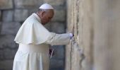 Pape Francis Nouvelles: Chef catholique Visites Terre Sainte, appelle à la fin de l'antisémitisme