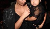 Nord-Ouest bébé Photos 2015: Bébé Nori Wears papillon accessoire cheveux, Kim Kardashian célèbre le premier anniversaire [Photos]