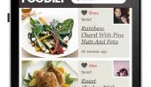Foodily app iPhone pour la recette de vacances de planification!