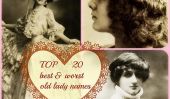 Bonne vieille dame et Bad Vieille Dame: Top 20 des meilleurs et des pires vieille dame Noms