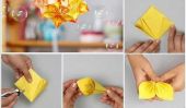 Projet Origami Fleur bricolage