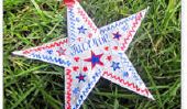 Artisanat patriotiques: Fun Quatrième de Projets juillet représente les enfants âgés de 2-10