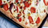 Une recette simple Summer Pizza aux tomates fraîches