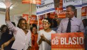 Bill De Blasio Tops démocrates à New York primaire Mayoral avec ruissellement possible imminente
