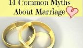 14 mythes courants sur le mariage